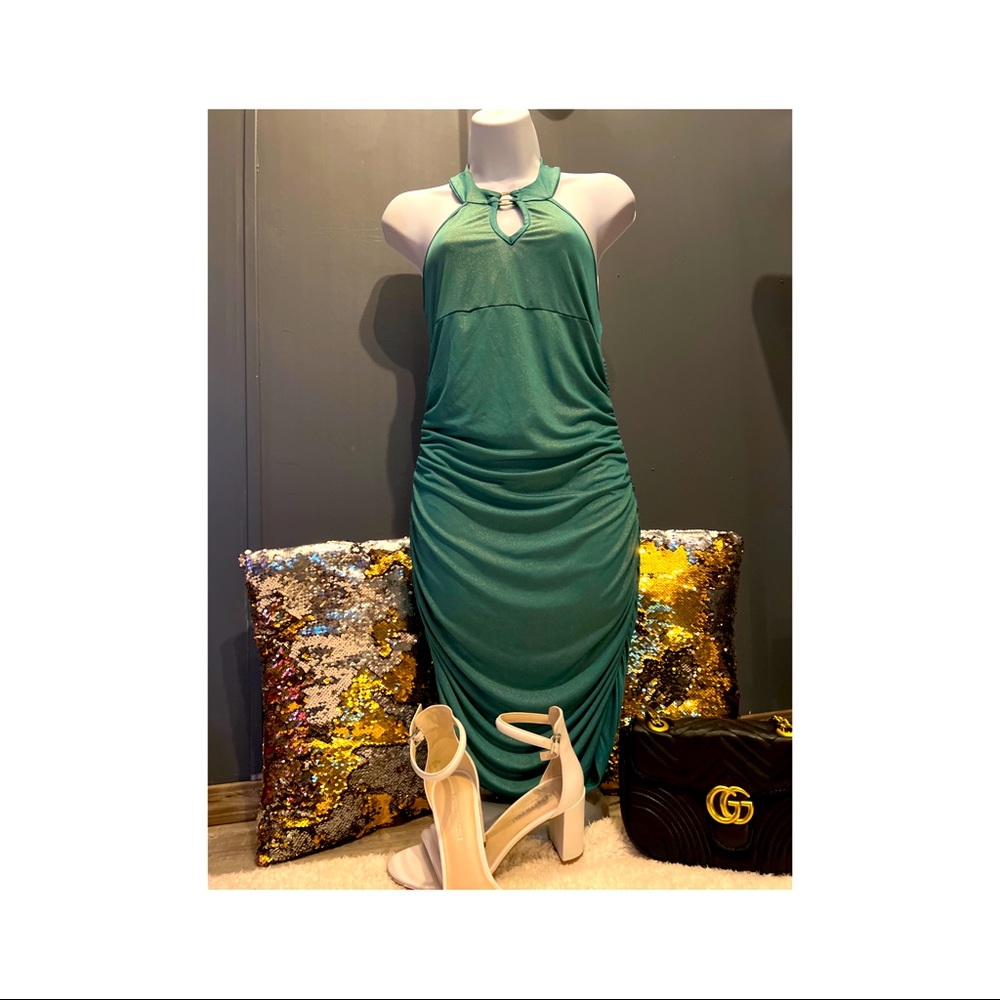 Sexy glittery bodycon dress